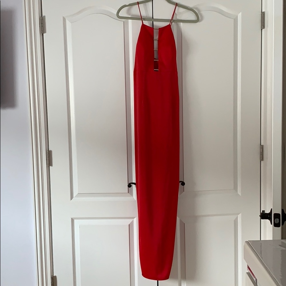 Size 2 Red Aidan Mattox dress